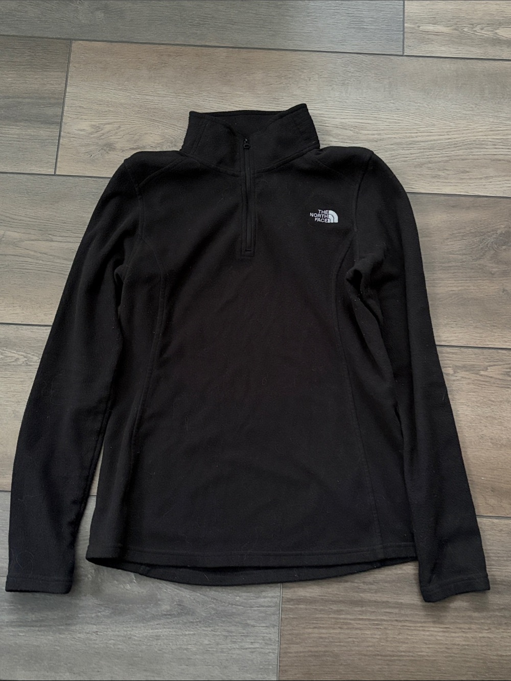 The North Face Black Half-Zip Fleece Pullover